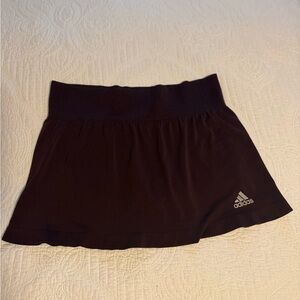 Adidas Dark Athletic Skirt with Logo